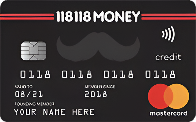 118 118 Money Credit Card